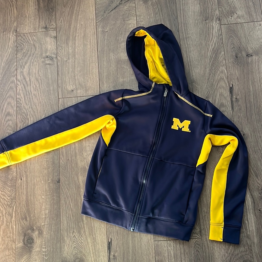 Michigan Zip up Hoodie